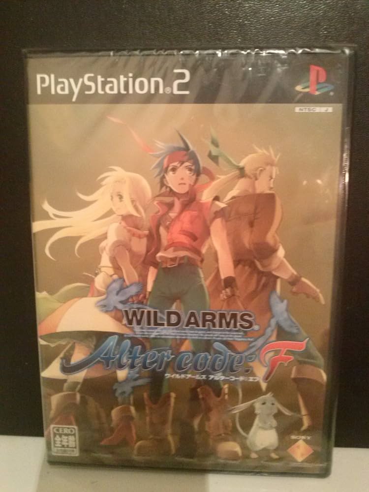 ワイルドアームズ　アルターコード　エフ　ゲーム販促ポスター　PS2 ワイルドアームズ アルターコード エフ ゲーム販促ポスター PS2